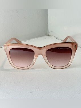 Judith Leiber Light Pink Clear Diva Sunglasses - NEW